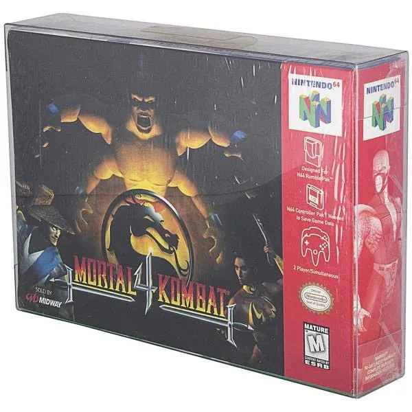 Nintendo Game Box Protectors – SNES and N64 PET 25-Pack
