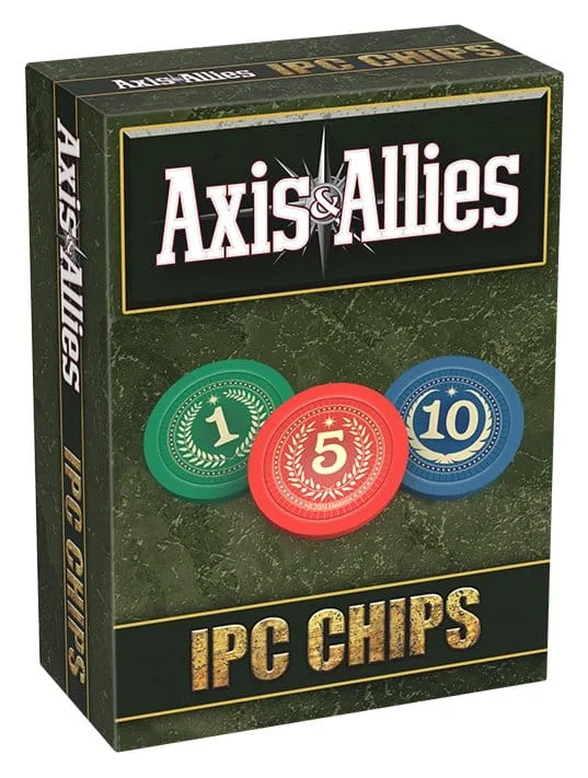 Axis & Allies Board Game Accessory – 75 IPC Chips