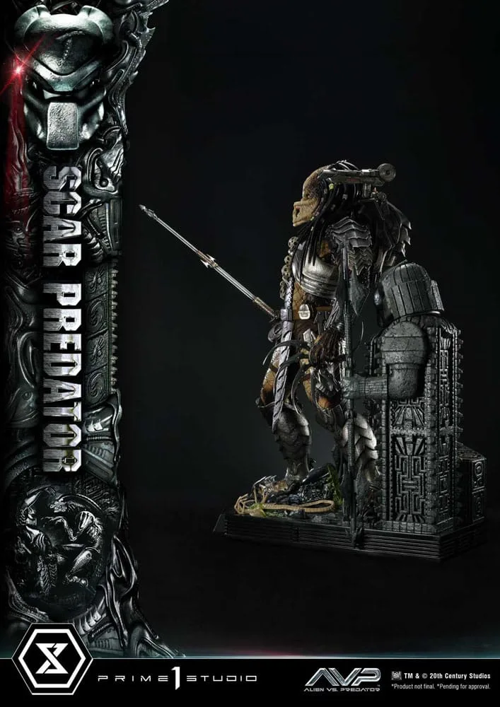 Alien vs Predator Statue – Scar Predator 1/3 93 cm 11