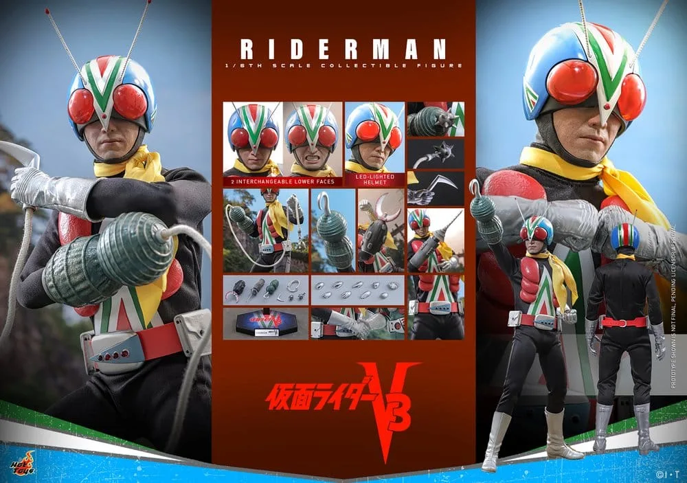 Kamen Rider Action Figure – Riderman 1:6 Scale 30 cm 21