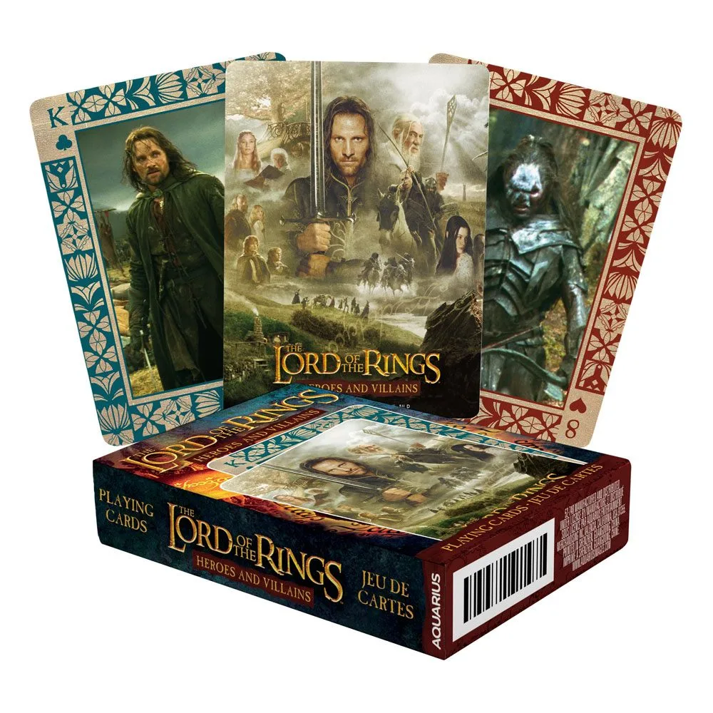Lord of the Rings Playing Cards – Heroes and Villains