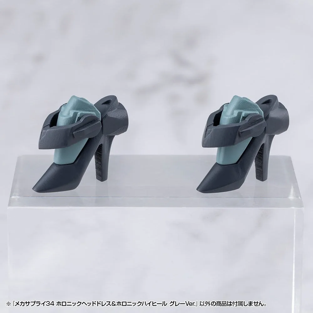 M.S.G. Model Kit Accessories – Holonic Headdress & High Heels Grey 3