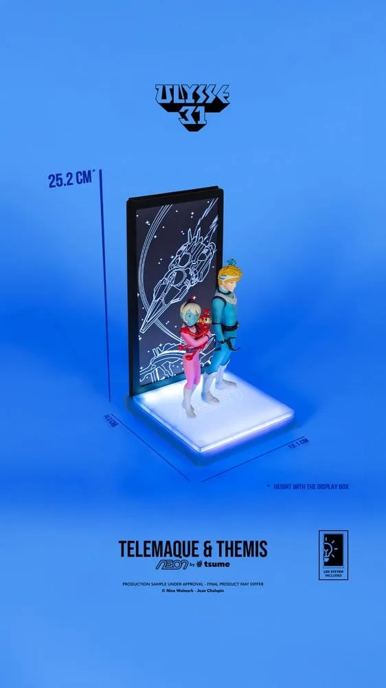 Ulysses 31 Figure – Neon Telemachus and Themis 20 cm 8