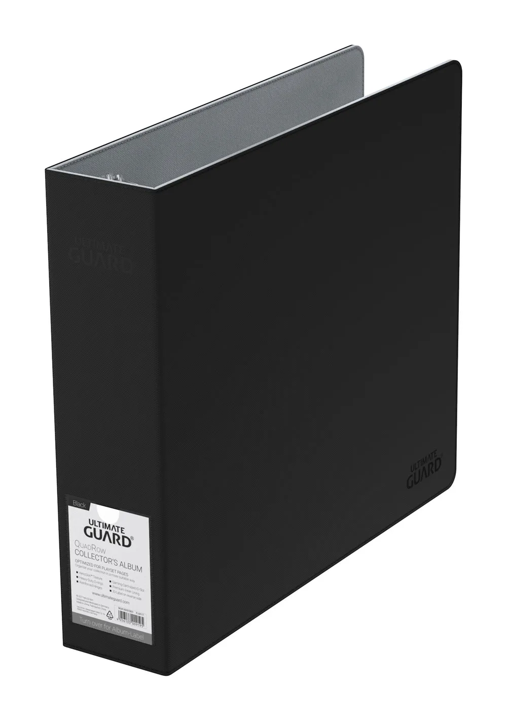 Ultimate Guard Card Binder – Xenoskin QuadRow Black 1