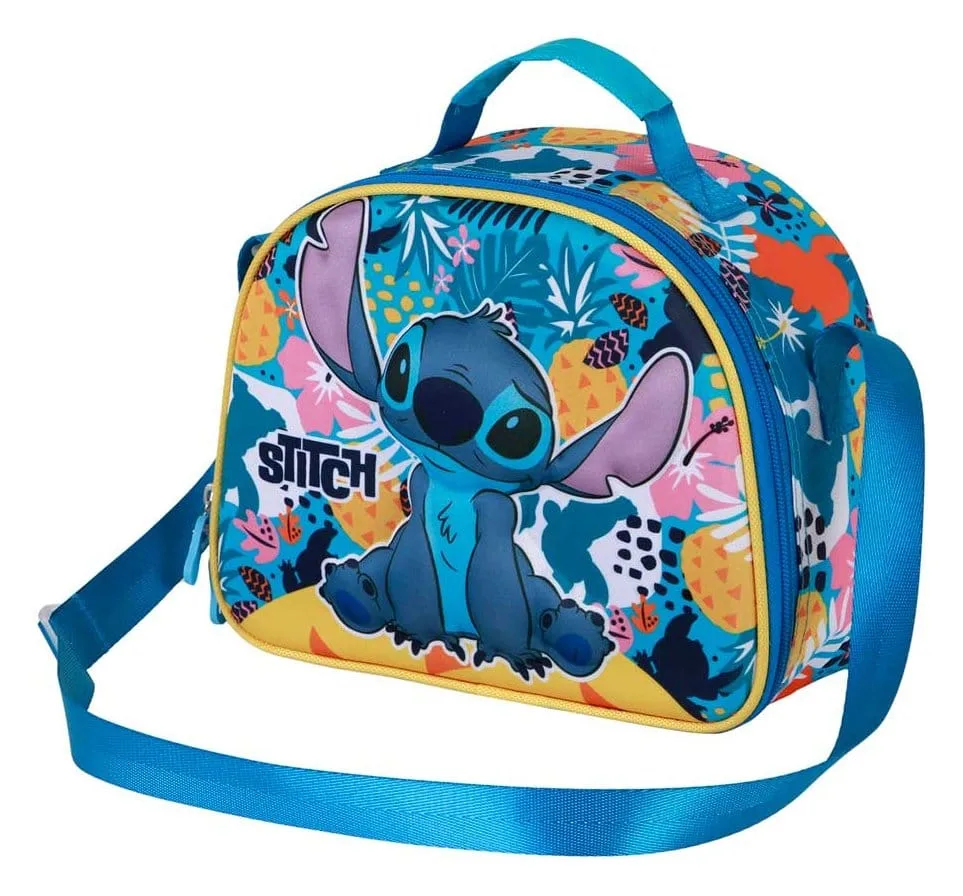 Lilo & Stitch Lunch Bag – Turquoise 3D 26 x 20 x 10 cm