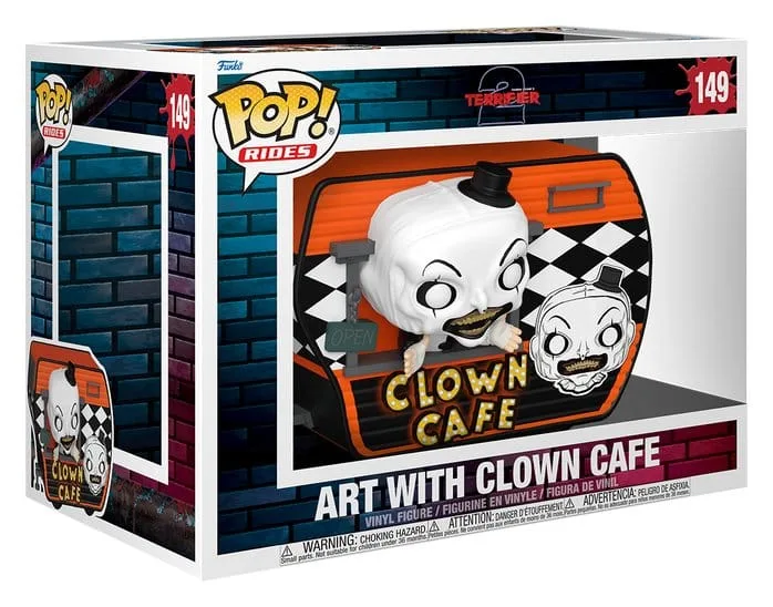 Terrifier Vinyl Figure – Cafe with Art Pop Rides Super Deluxe 2