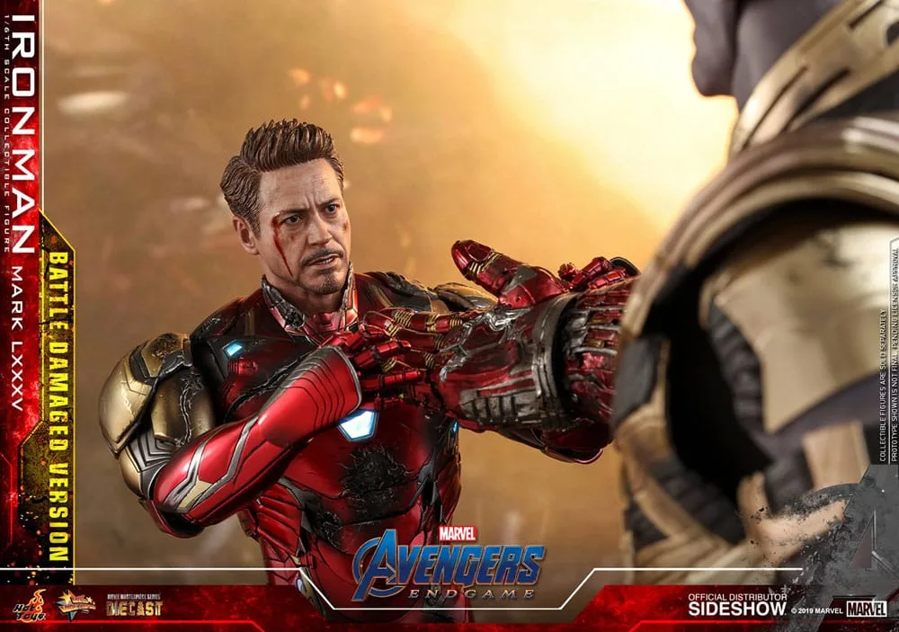 Avengers Endgame Figure – Iron Man LXXXV Battle Damaged 32 cm 17
