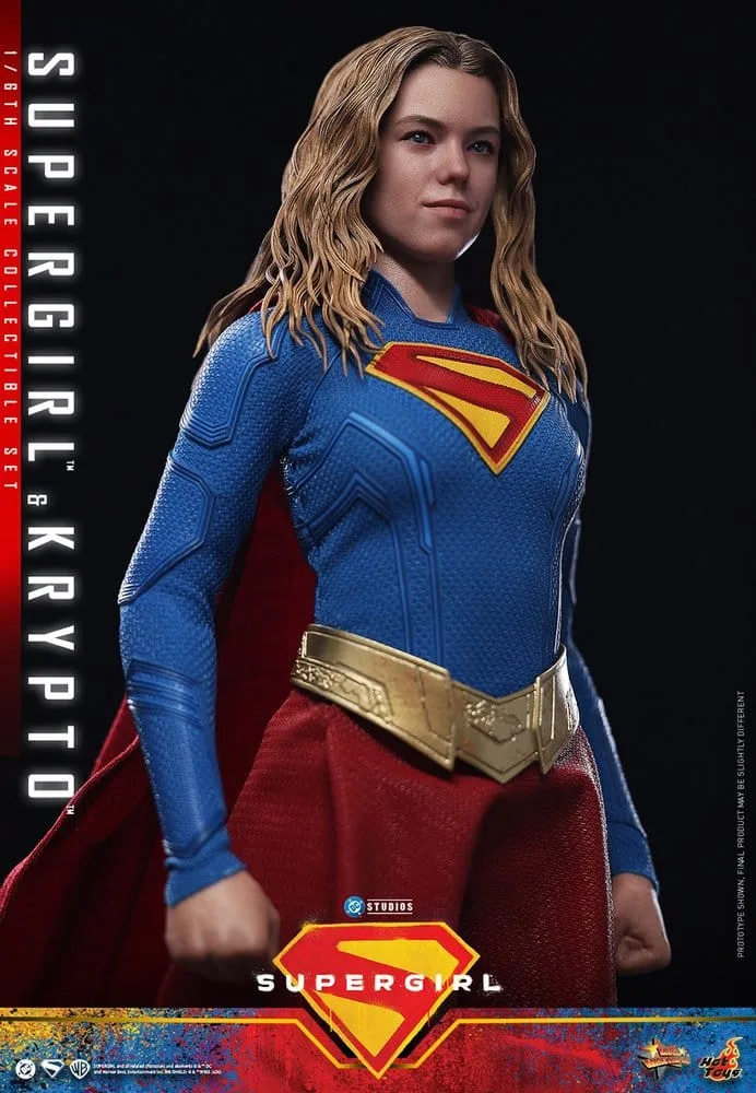DC Comics Action Figure Set – Supergirl & Krypto 28 cm 13