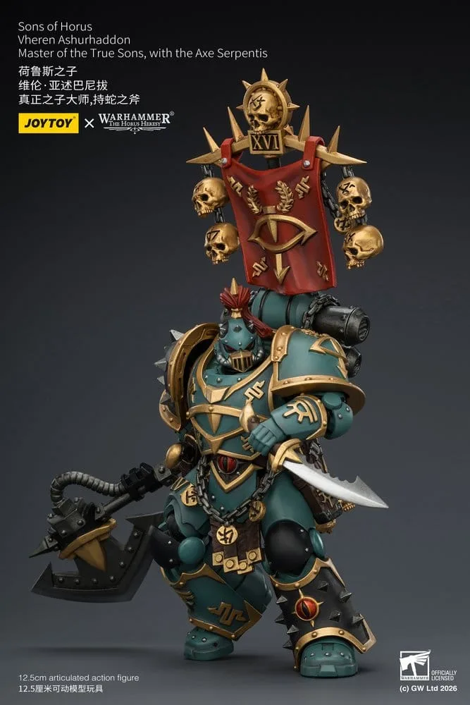 Warhammer Action Figure – Vheren Ashurhaddon 12.5 cm 6