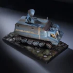 UFO Die-Cast Model – S.H.A.D.O. Mobile with Radar 17 cm 3