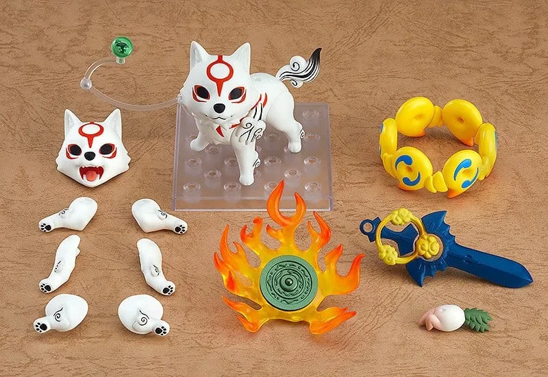 Okami Nendoroid Action Figure – Amaterasu DX 10 cm 3