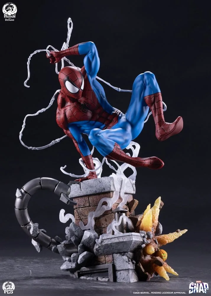 Marvel Snap Statue – Spider-Man Deluxe 71 cm 5