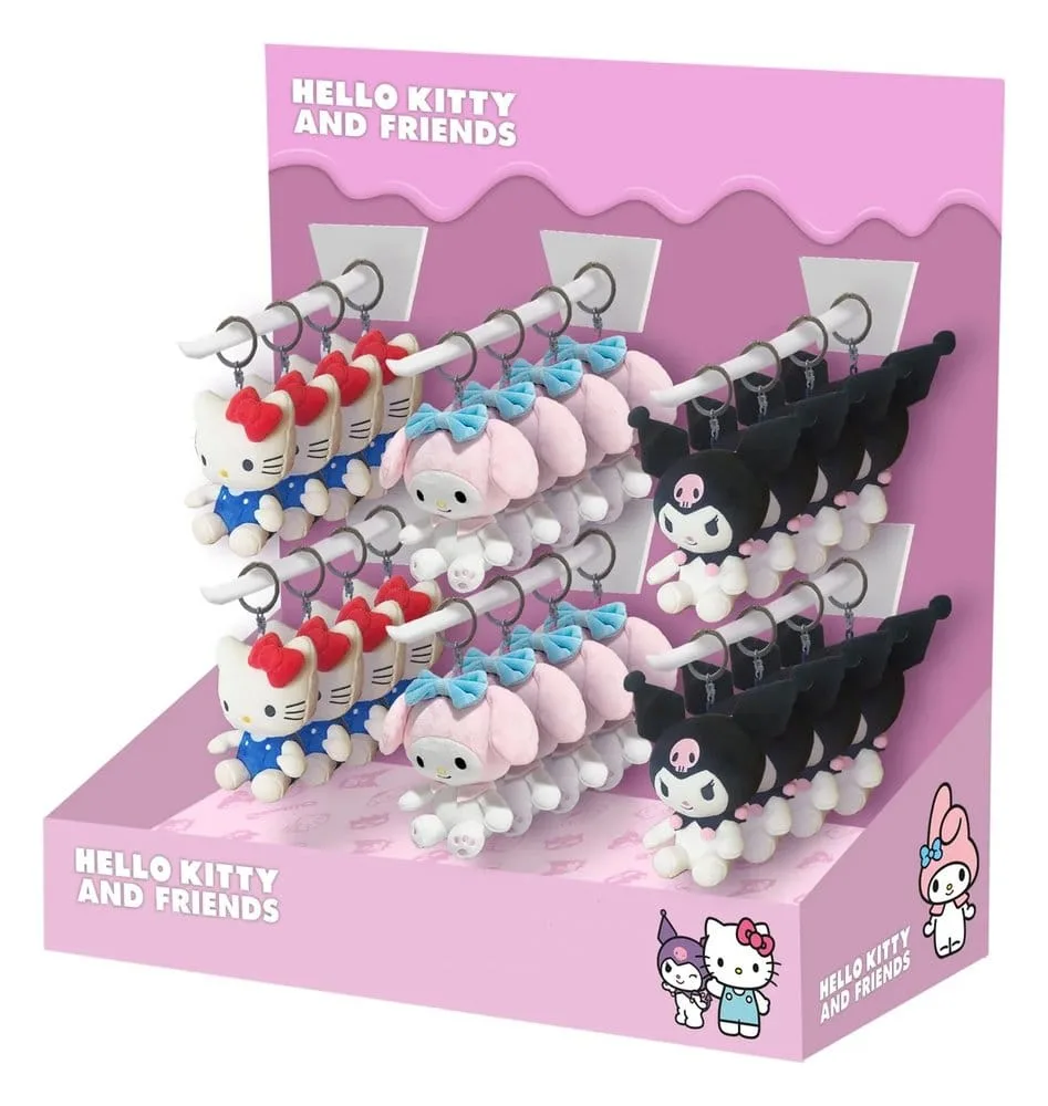 Sanrio Keychains – Hello Kitty Mix Display of 24