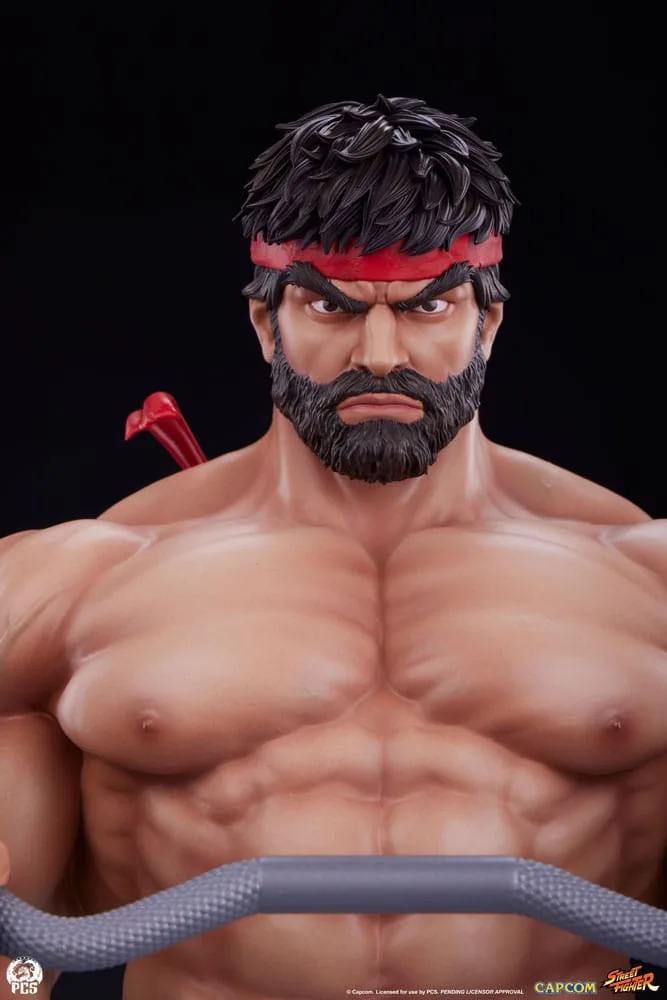 Street Fighter Statue – Ryu Battle Edition Powerlifting 53 cm 12