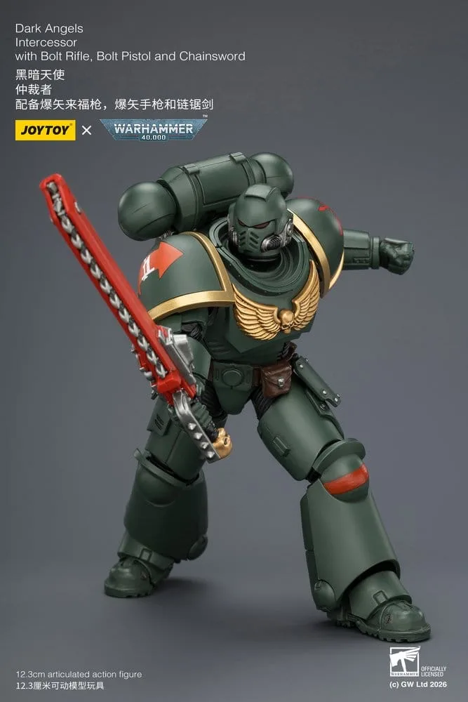 Warhammer 40,000 Action Figure – Dark Angels Intercessor 12.3 cm 16