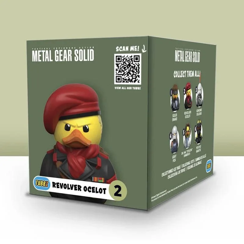 Metal Gear Solid Tubbz Figure – Revolver Ocelot Boxed Edition 10 cm 3