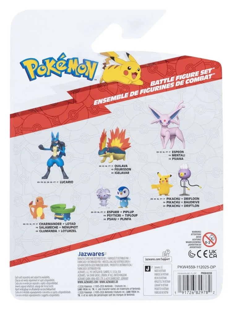 Pokémon Figure Set – Squirtle, Greavard & Bellossom 3-Pack 4