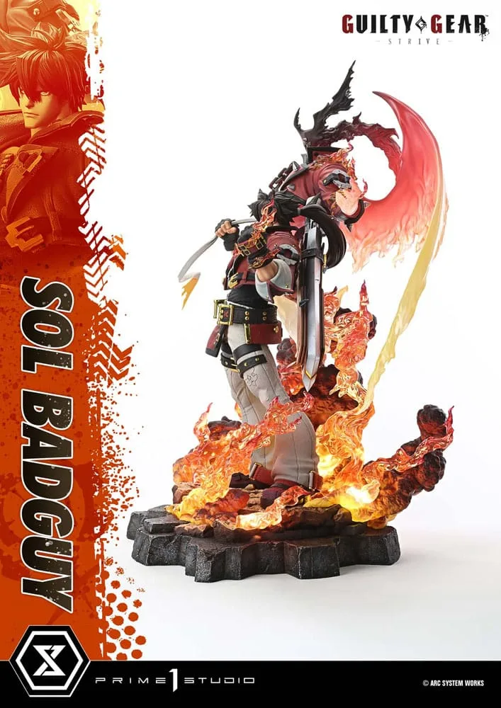 Guilty Gear Strive Statue – Sol Badguy Bonus Version 82 cm 23