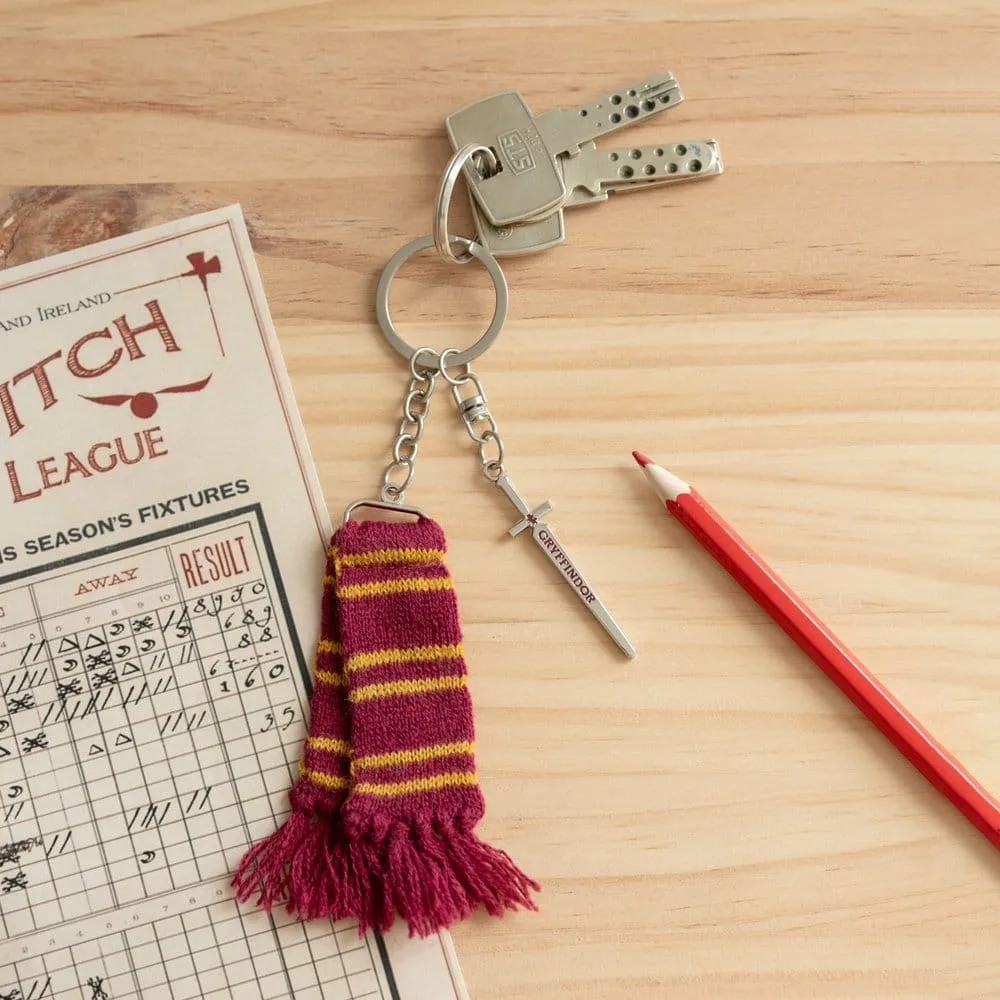 Harry Potter Keyring – Gryffindor Scarf 15 cm 3