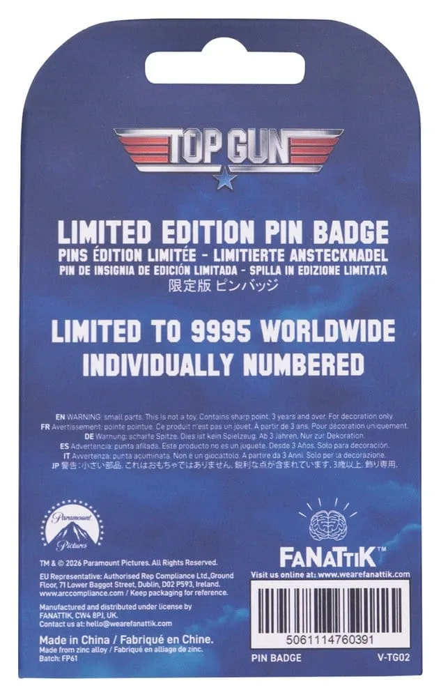 Top Gun Pin Badge – Moving F-14 Tomcat Limited Edition 2