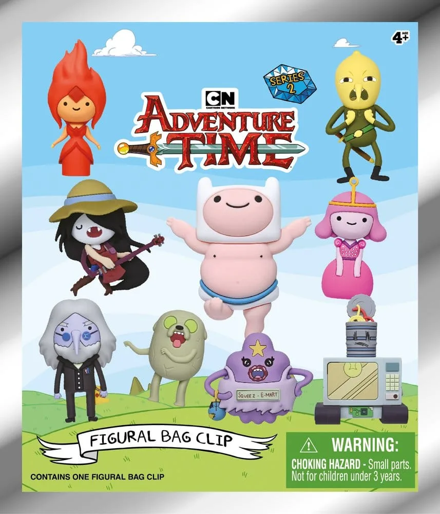 Adventure Time Bag Clips – Series 2 Blind Bag Display of 24 3