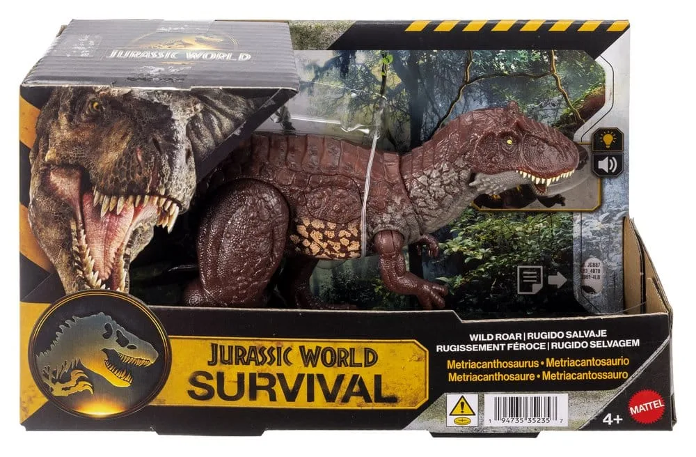 Jurassic World Action Figure – Wild Roar Metriacanthosaurus 31 cm 2