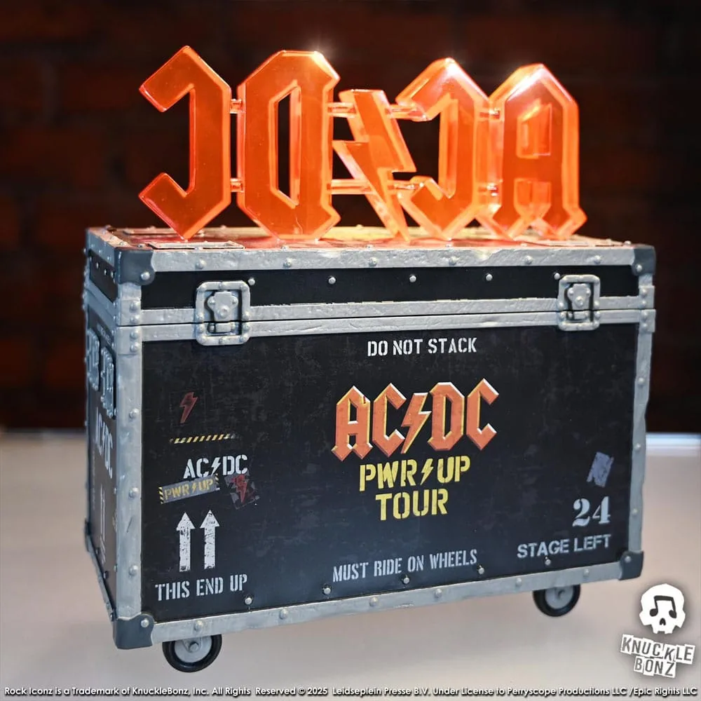 AC/DC Statue – Rock Iconz On Tour PWR UP Road Case 14