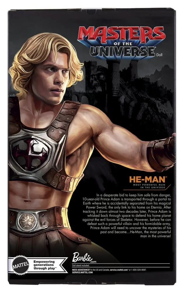 Masters of the Universe Doll – Barbie Signature He-Man 30 cm 4