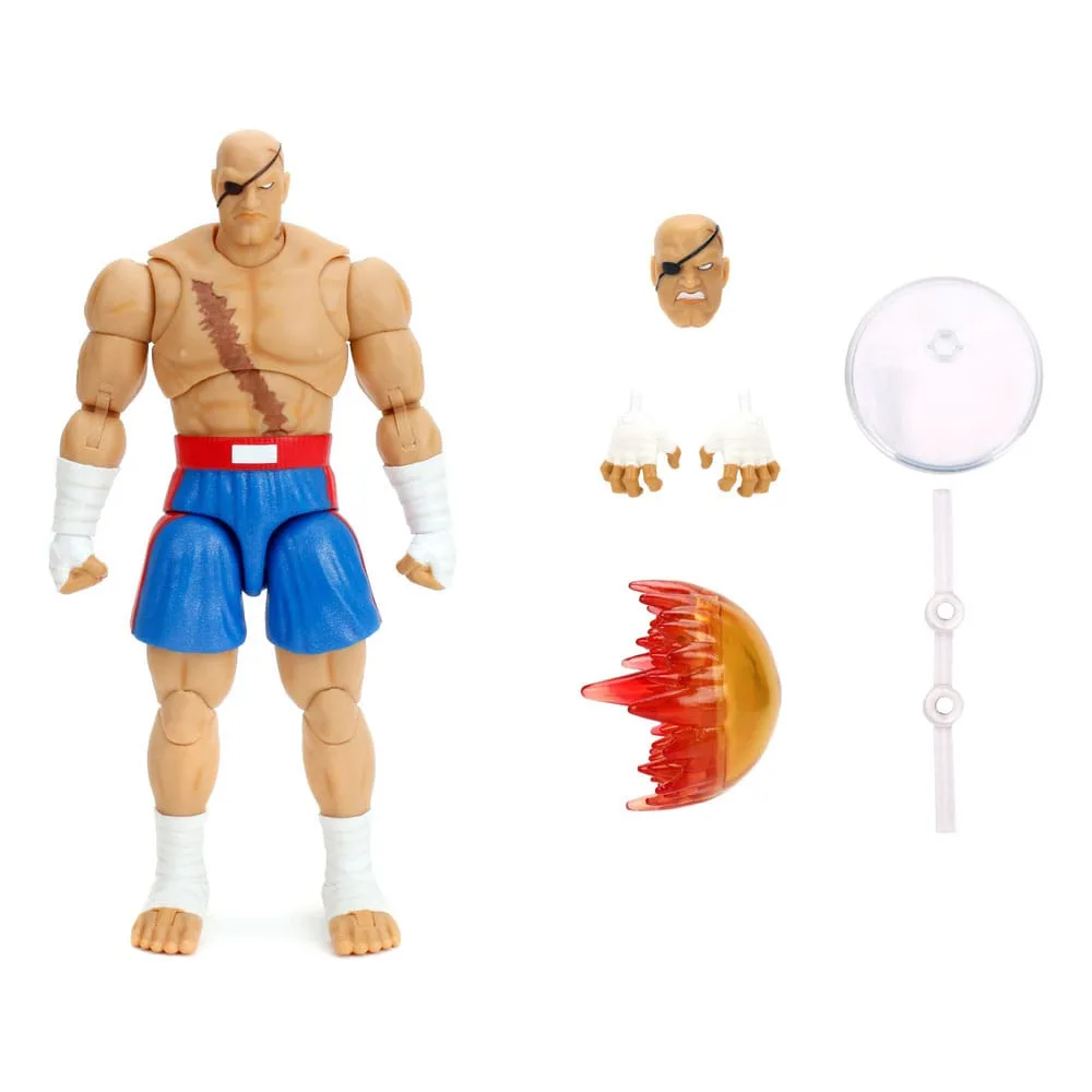 Ultra Street Fighter II Action Figure – Sagat 1/12 Scale 19 cm