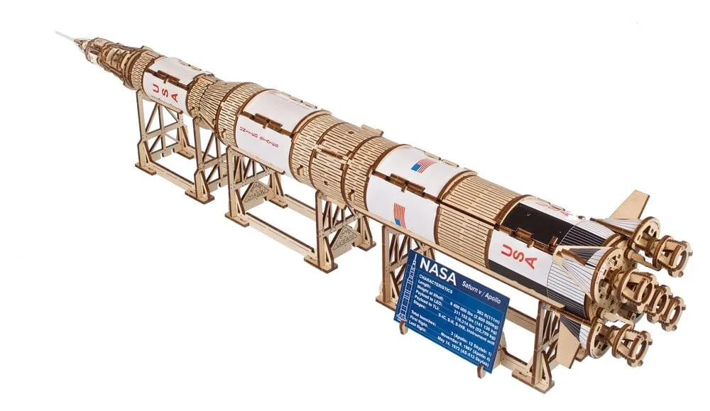 NASA Wooden Model Kit – Saturn V 24
