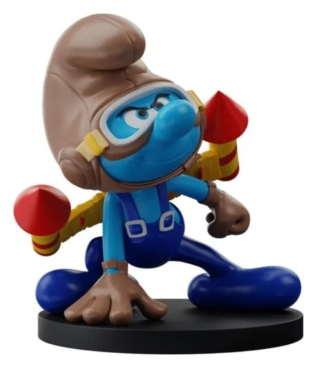 The Smurfs Statue – Jetpack Smurf 10 cm 2
