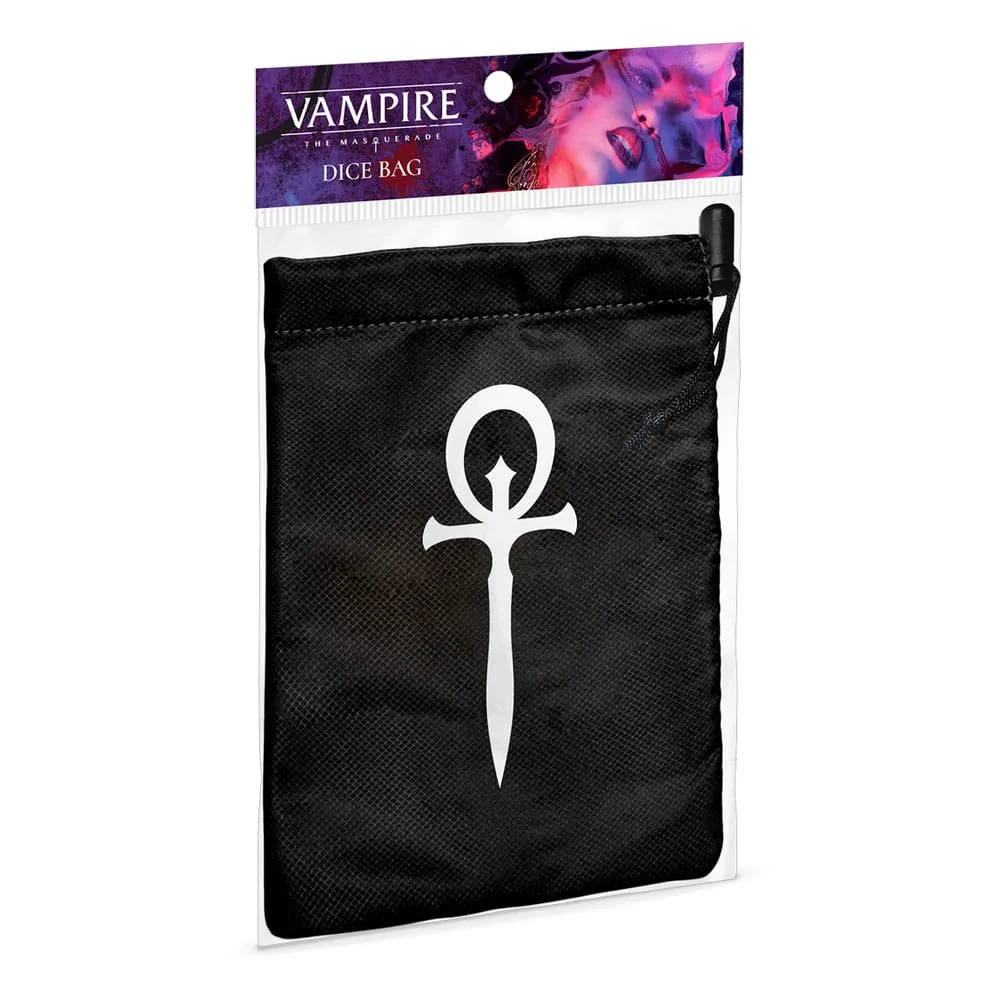 Vampire The Masquerade Dice Bag – 5th Edition Ankh