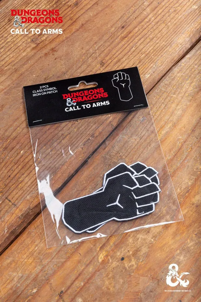 Dungeons & Dragons Aufnäher-Set – Mönch 2