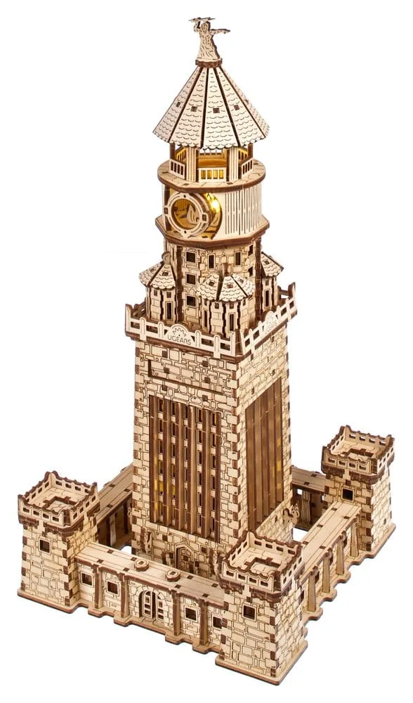 Lighthouse of Alexandria Model Kit – Ugears Wooden Edition 7