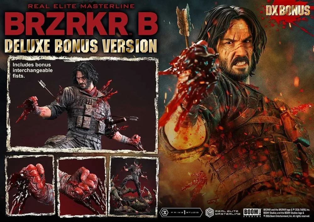 BRZRKR Statue – B DX Bonus Version 70 cm 3