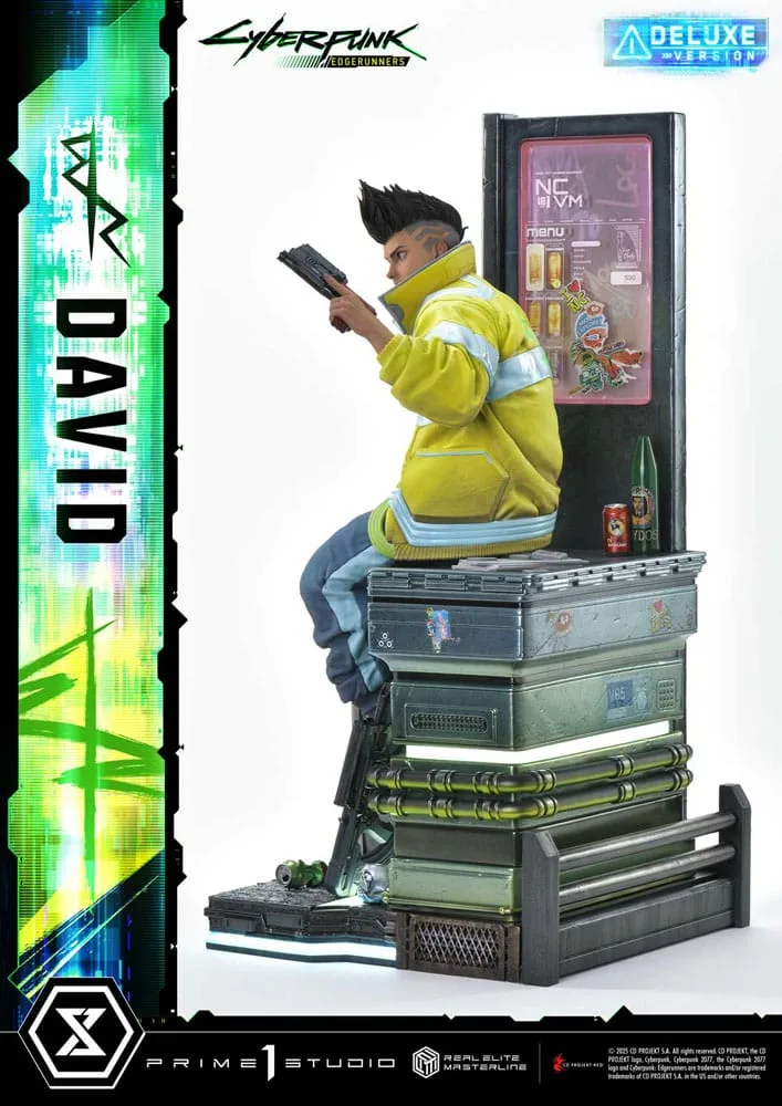 Cyberpunk Edgerunners Statue – David Bonus Version 58 cm 25