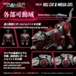 Zoids Model Kit – RMZ-019 Hell Cat and Molga Zenebus 1/100 6