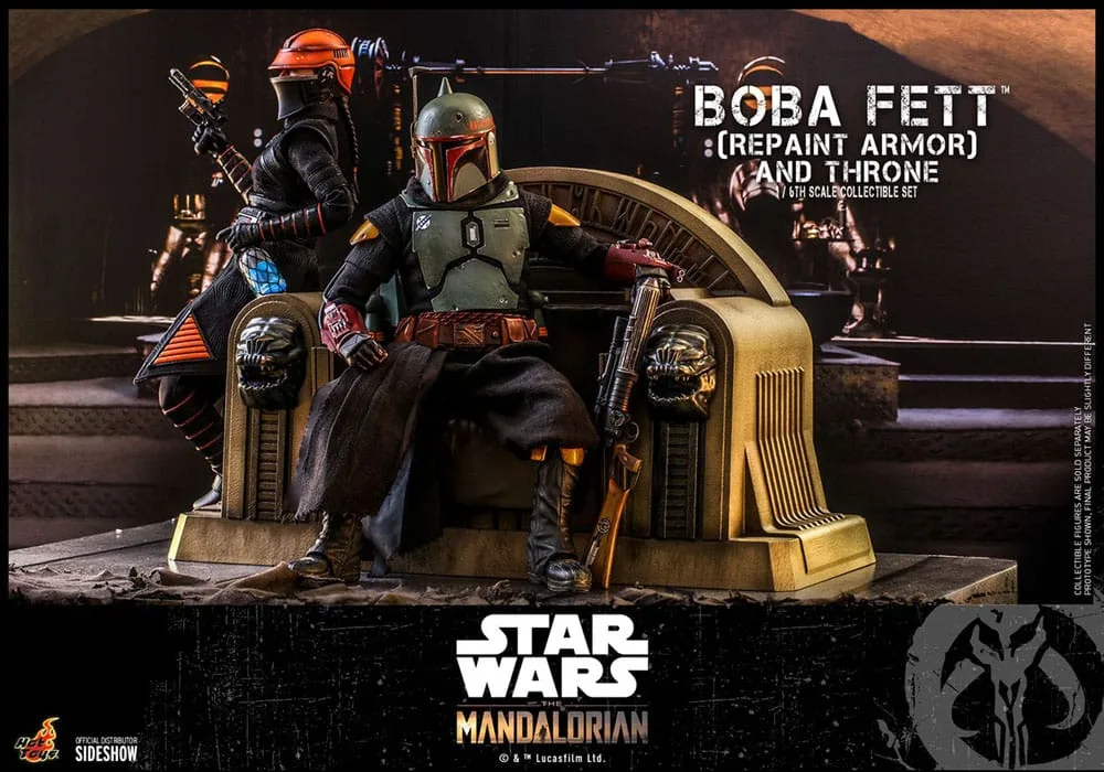 Star Wars Actionfigur – Boba Fett mit Thron Special Edition 30 cm 14