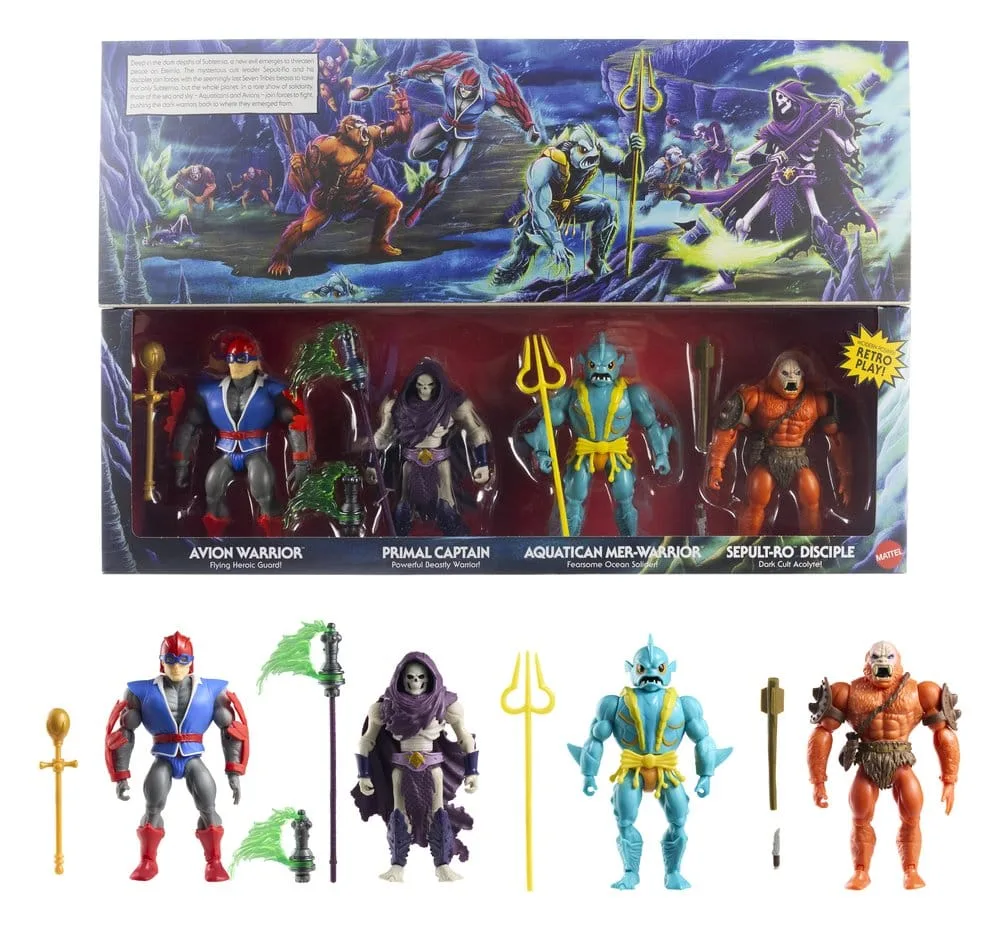 Masters of the Universe Action Figures – Battle for Subternia 14 cm 2