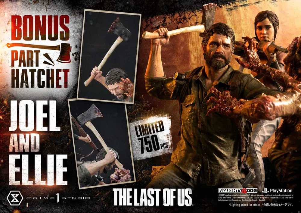 The Last of Us Part I Statue – Joel & Ellie DX Bonus 73 cm 23