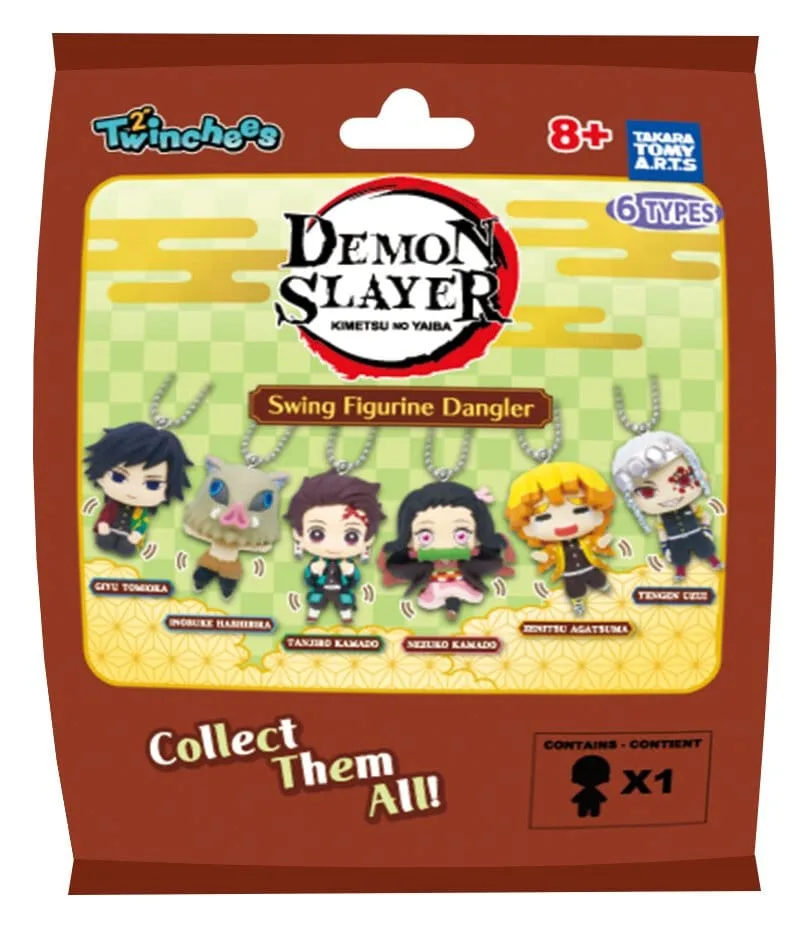 Demon Slayer Sleutelhangers – Swing Danglers 24 stuks 3 cm 8