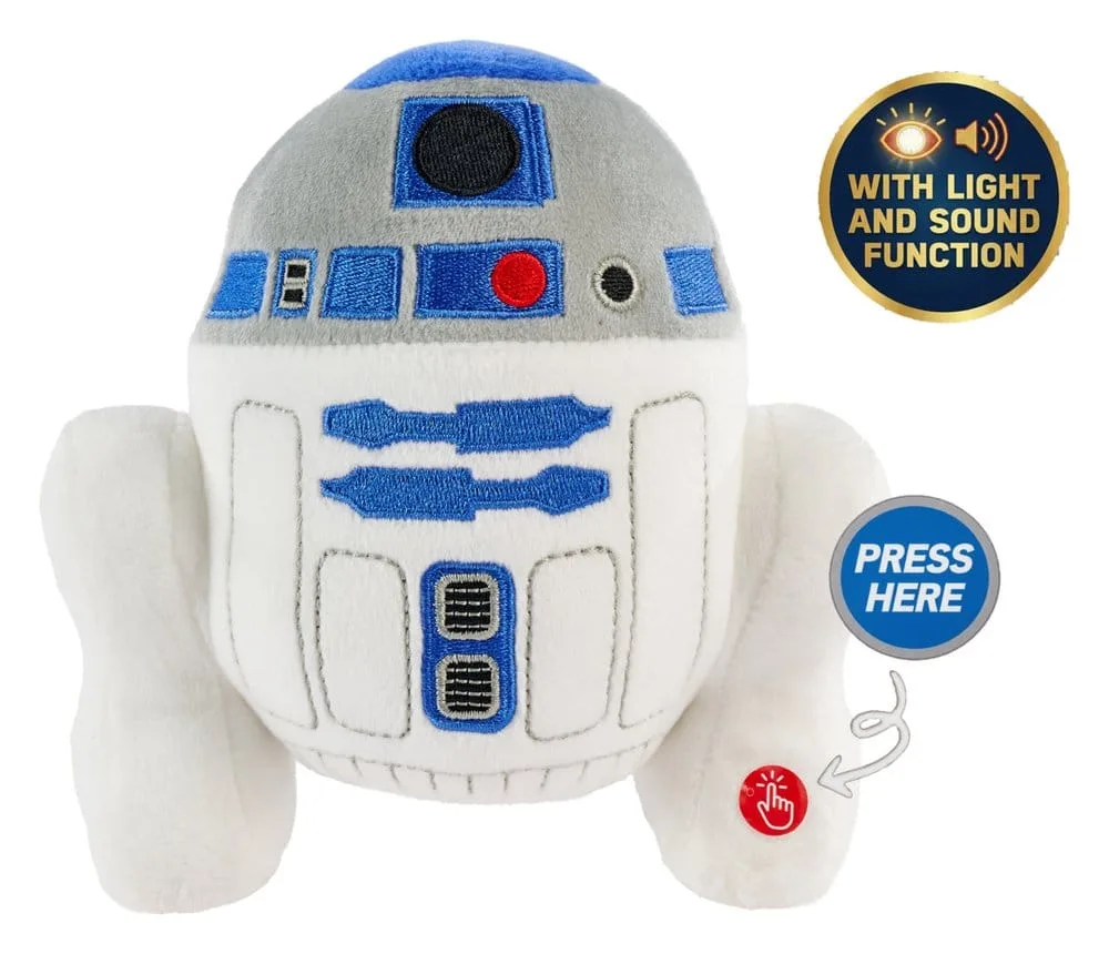 Star Wars Plüschfigur – R2-D2 zum 50. Jubiläum 16 cm 4