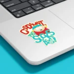 South Park Tech Stickers – Four Reusable Vinyl Sheets 3