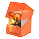 Ultimate Guard Deck Box – Boulder 100+ Clear Poppy Topaz 4