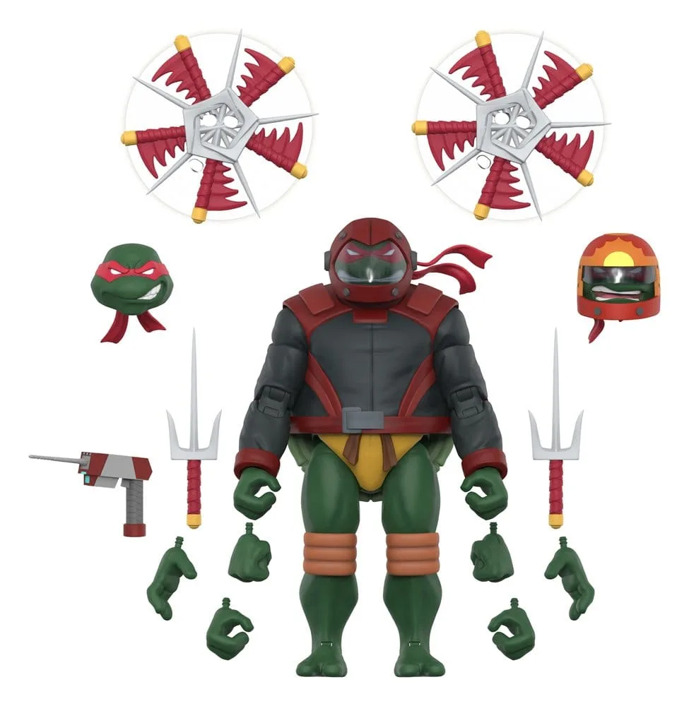 TMNT Action Figure – Raphael Road Gear Ultimates Wave 14