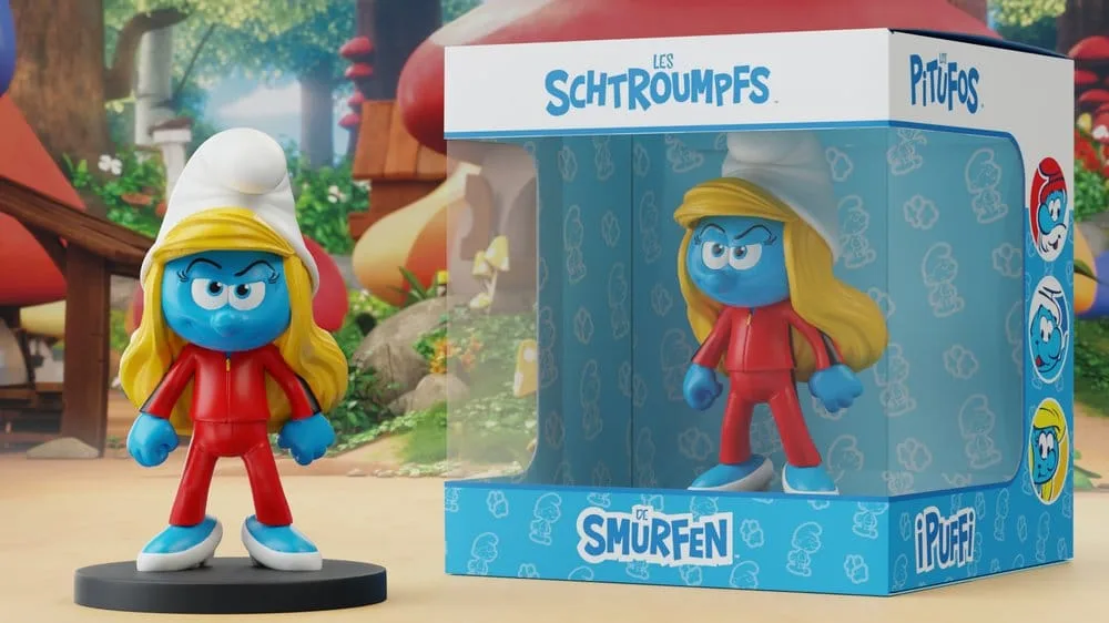 The Smurfs Statue – Kung Fu Smurfette 12 cm 4