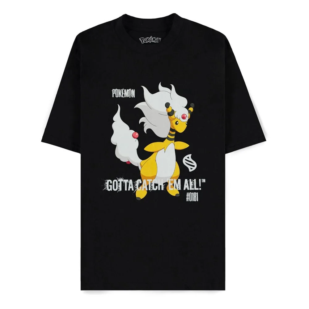 Pokémon T-Shirt – Mega Ampharos Gotta Catch Em All S