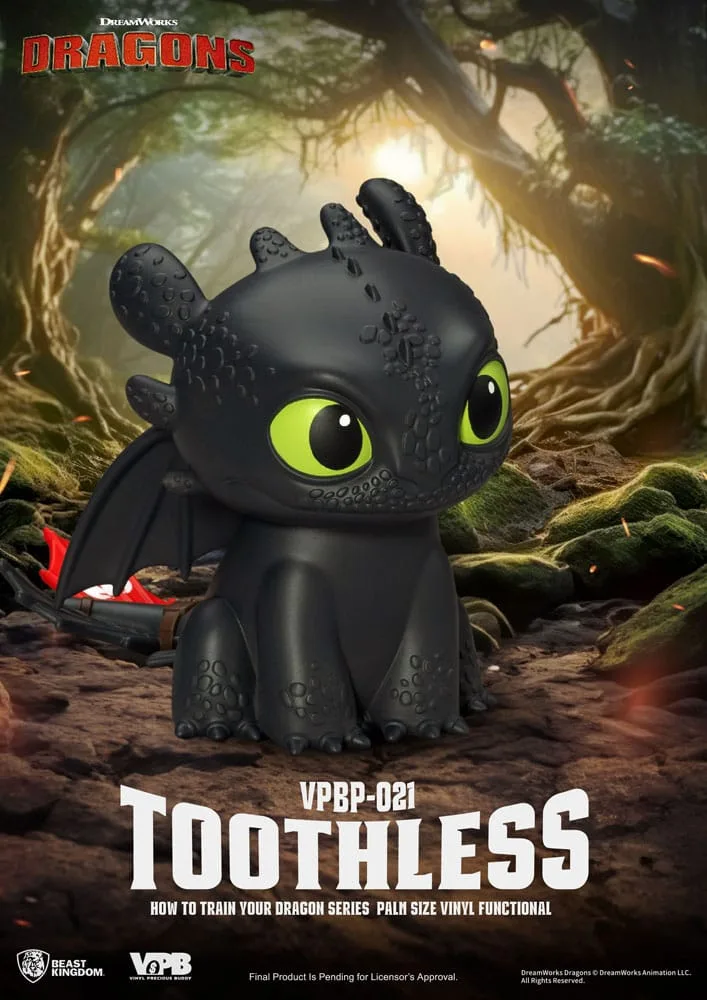 How to Train Your Dragon Coin Bank – Chibi Toothless 12 cm 3