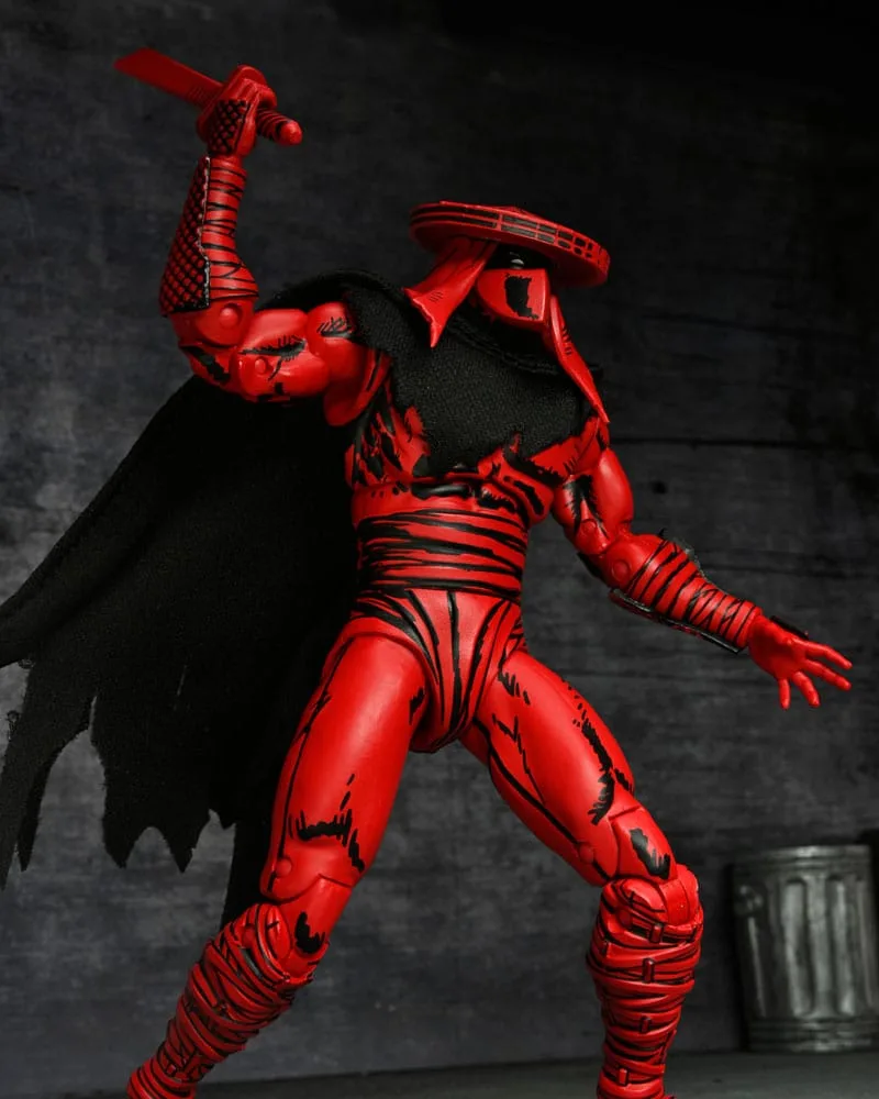 TMNT Action Figure – Red and Black Foot Assassin 18 cm 13