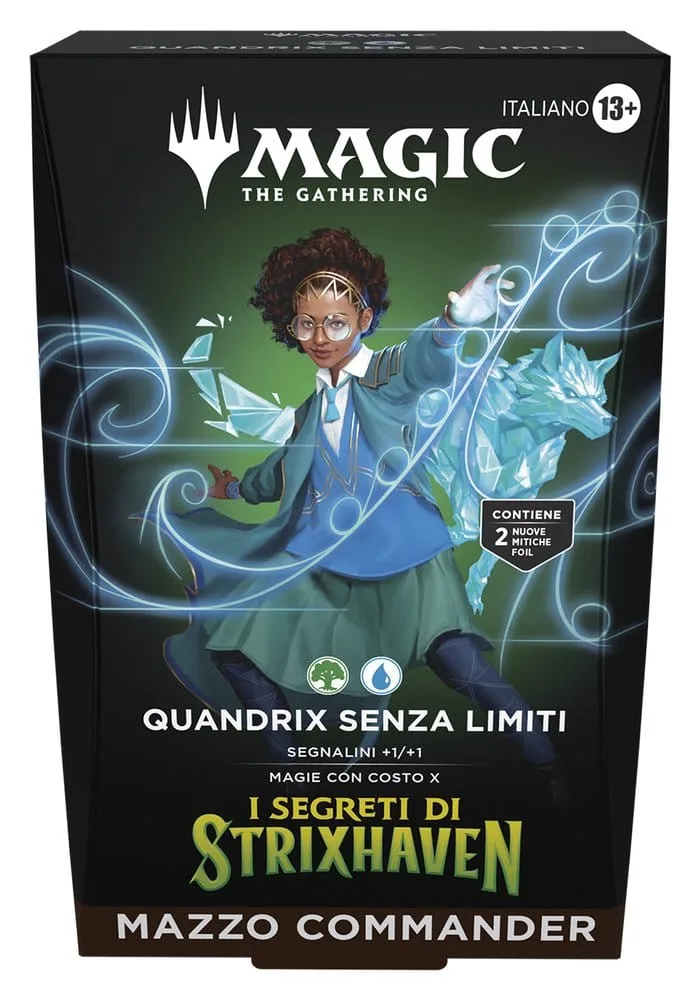 Magic the Gathering Commander Decks – Strixhaven Italian 5-Deck Case 15